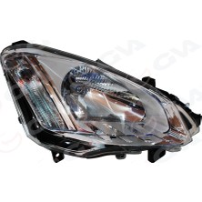 GVA Storozal Far Sinyal Sağ Berlingo 2012 Elektrikli H4 Motorlu Ledli