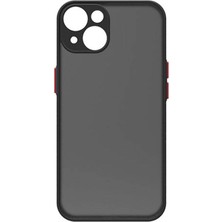 Zore iPhone 15 Uyumlu Zprb Hux Kapak-Siyah