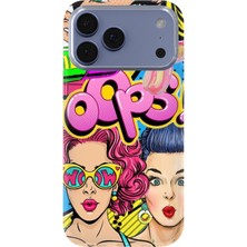 Lelia iPhone 17 Pro Max Uyumlu Baskılı Şeffaf Telefon Kılıfı | Koleksiyon: Queenmode Femme