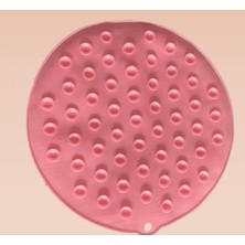 Go İthalat Yuvarlak Vantuzlu Banyo Sırt Kese Matı 26 cm (4989)