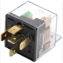 Universal Mini Role Şeffaf 40A 24V 5uçlu