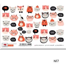 Gala Smart  Stıcker Naıl Art No:n-17