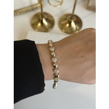 Houseki Kalpli Taşlı Bileklik