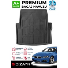 Universal S-Dizayn Bmw 3 Serisi F30 3D Pro Bagaj Havuzu 2012-2019 A+ Kalite