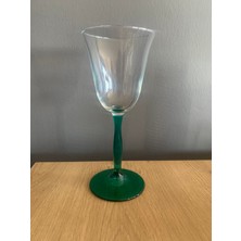 Konyax Rengi Yeşil Şarap Kadehi 195 ml 2 Adet
