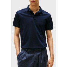 Tommy Hilfiger % 100 Pamuk Regular Fit Düğmeli Polo Yaka T Shirt Erkek Polo Yaka T Shirt MW0MW41513 Dw5