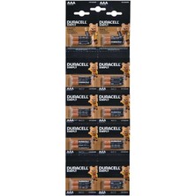 Duracell Alkalin 1.5 Volt Aaa 20’li Ince Kalem Pil LR03/MN2400