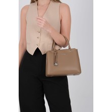 Silver & Polo SP1236 Kadın El Çantası  Vizon