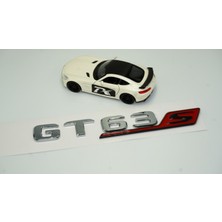 Dk Benz Gt 63S Bagaj Krom Kırmızı Abs 3m 3D Yazı Logo