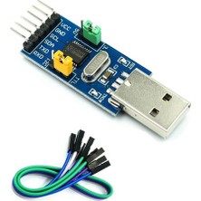 Voltaj CH341TTL 2 In 1 Modül 3.3V 5V USB I2C Iıc Uart USB Ttl