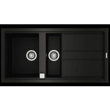 Teka Nova 60 B-Tg Si̇yah Grani̇t Evi̇ye