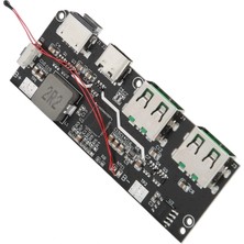China Çift USB 5V 22.5W Ledli Micro Type-C Powerbank Hızlı Şarj Modülü