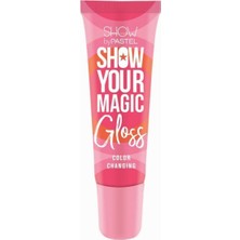 Hype Store Show By Pastel Show Your Magic Gloss Color Changing - Renk Değiştiren Dudak Parlatıcısı, 9 ml