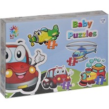 Kaia Life LCBYB003 Baby Puzzle Taşıtlar