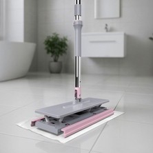 Hype Store One Click Mop Paleti 4xl Büyük Palet 32CM, 8 Adet Bez Hediyeli, Asansörlü Mekanizma Çok Pratik, Temb