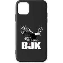 iPhone 11 Uyumlu Beşiktaş Kartal Bjk Siyah Silikon Lisanslı Telefon Kılıfı
