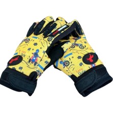 Prorider Çocuk Motosiklet Eldiveni Sarı