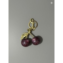 İğne İzi Lüks Metalik Tasarım Klipsli Çanta Aksesuarı,charm  ve Anahtarlık