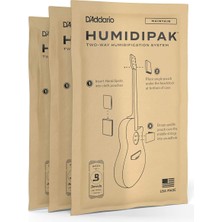 Braventa Collection D'addario Gitar Hava Nemlendirici Paketler - Iki Yönlü Nemlendirme Sistemi Için Koşullanma Paketleri