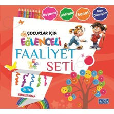 Parıltı Yayınları Eğlenceli Faaliyet Seti - Kırmızı Kitap - 5+ Yaş