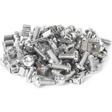 Ulusal M6 Kafes Somun + Vida + Pul (50AD.)