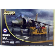 Kinetic K48139 1/48 Ölçek, Harrier Gr.3 (Falklands 40TH Anniversary) Savaş Uçağı, Plastik Model Kiti