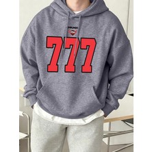 Chicago Abd Numarası 777 Baskılar Erkekler Hoody High Street Casual Tişörtü Gevşek Tüm Maç Sp