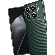 Olinea Newface Mi 15T Auto Focus Karbon Kapak - Koyu Yeşil