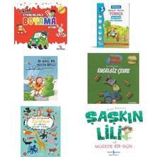 Yeti Kitap 2-4 Yaş Etkinliklerle Boyama Kitabı 1... +5 Eğitim Kitabı