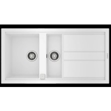 Teka Nova 60 B-Tg Beyaz Grani̇t Evi̇ye