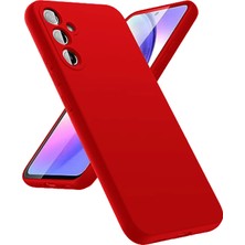 Olinea Newface Galaxy A24 4g Kılıf First Silikon - Kırmızı