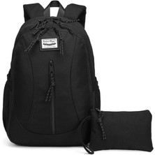 Smart Bags Sırt Çantası Okul Boyu Kalem Kutusu Hediyeli 3233 - Siyah