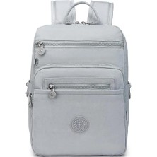Smart Bags Krinkıl Kumaş Su Geçirmez Sırt Çantası BC 1207 - Açık Gri