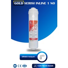 Watermelon Kapalı Kasa 12 Inc Su Arıtma Cihazına Uyumlu Inline 1 Numara Sediment Filtre