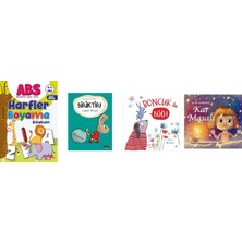 Pinokyo Yayınları Abs 4-6 Yaş Harfler Boyama Kitabım... +3 Eğitim Kitabı