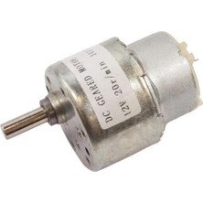 Voltaj 12V 20RPM 41MM Redüktörlü Dc Motor