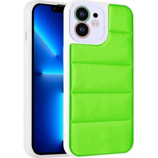 Zore iPhone 11 Kılıf Kamera Korumalı Airbagli Renkli Zprb Seksek Kapak-Yeşil