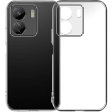 Zore Xiaomi Redmi 13C Kılıf Zprb 2mm Anti Shock Silikon-Renksiz