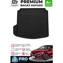 Universal S-Dizayn Renault Megane 4 3D Pro Bagaj Havuzu Sol Kulaklı 2016 Üzeri A+ Kalite