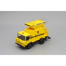 1:43 Atlas 1977 Berliet 620 Kb Truck #53 Surveillance De Lignes Aerinnes Piattaforma