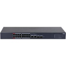 Dahua CS4218-16ET-135 18 Port 16XPOE 135W 10/100 +2sfp Yonetılebılır Swıtch