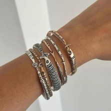 Houseki Balıklı Marka Model Altılı Bileklik