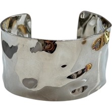 Houseki Vip Kaplama Ayarlanabilir Kelepçe Gümüş Renk