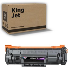 Kingjet Hp Uyumlu (136A) W1360A Standart Kapasiteli Muadil Toner Çipli | M211D, M211DW