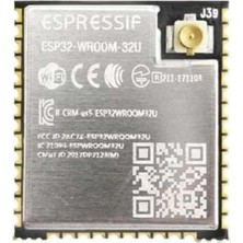 Voltaj ESP32-WROOM-32U 4m 32MBIT Wi-Fi Bluetooth Modülü