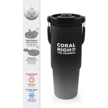 Coral High Gamer Desenli Pipetli ve Direkt Içim Çelik Termos 900 ml 38744