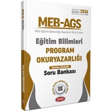 Anla Kazan Yayınları Data Yayınları 2026 Meb Ags Eğitim Bilimleri Program Okuryazarlığı Çözümlü Soru Bankası