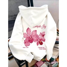 Divin Kadın Baskılı Sweatshırt Kaliteli Kumaş Oversize Kesim