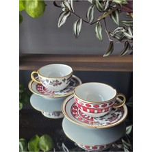 Konyax Apollo 2 Kişilik Çay Fincanı