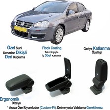 Tunax Oto Jetta 2005 2006 2007 2008 2009 Araca Özel Kol Dayama Kolçak Vidasız